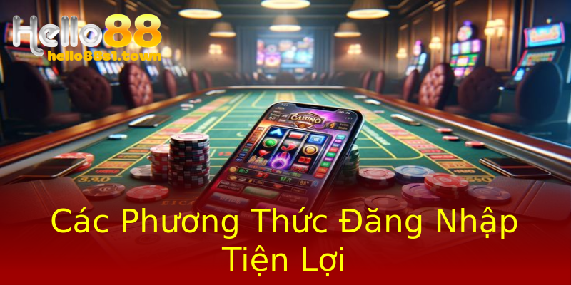 Các Phương Thức Đăng Nhập Tiện Lợi